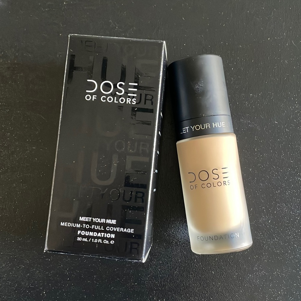 Dose Of colors. Meet Your Hue Foundation